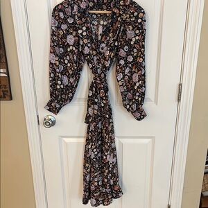 Floral Long Sleeve Dress